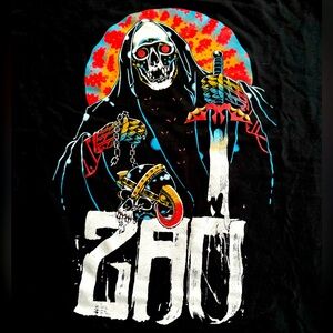 ZAO Band T-Shirt w/ Skeleton Priest 2XL